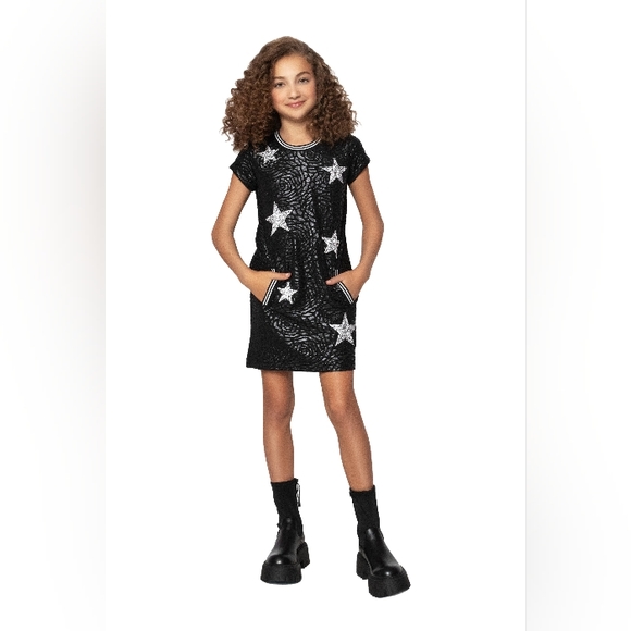 Mia New York texture Star Dress